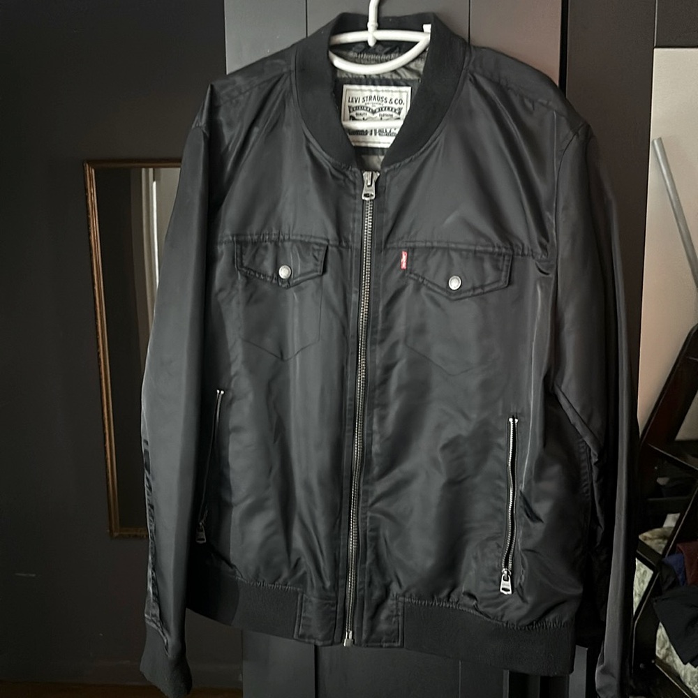 Black Levi’s jacket